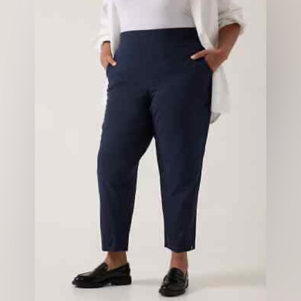 Athleta Brooklyn ankle pants navy size 20
